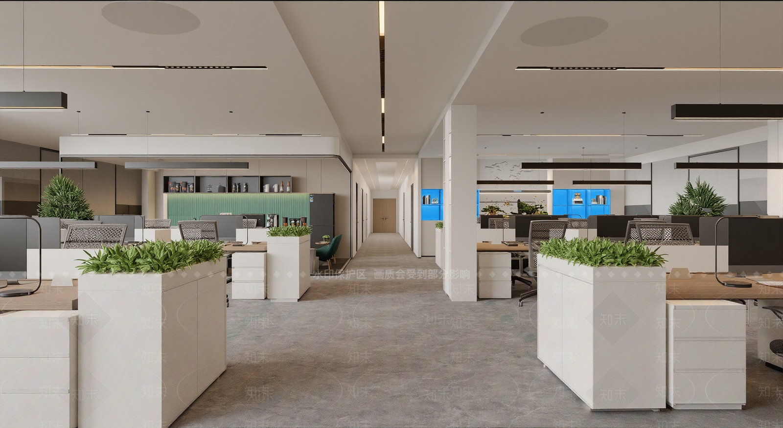 现代办公室SU模型下载【ID:1201671567】