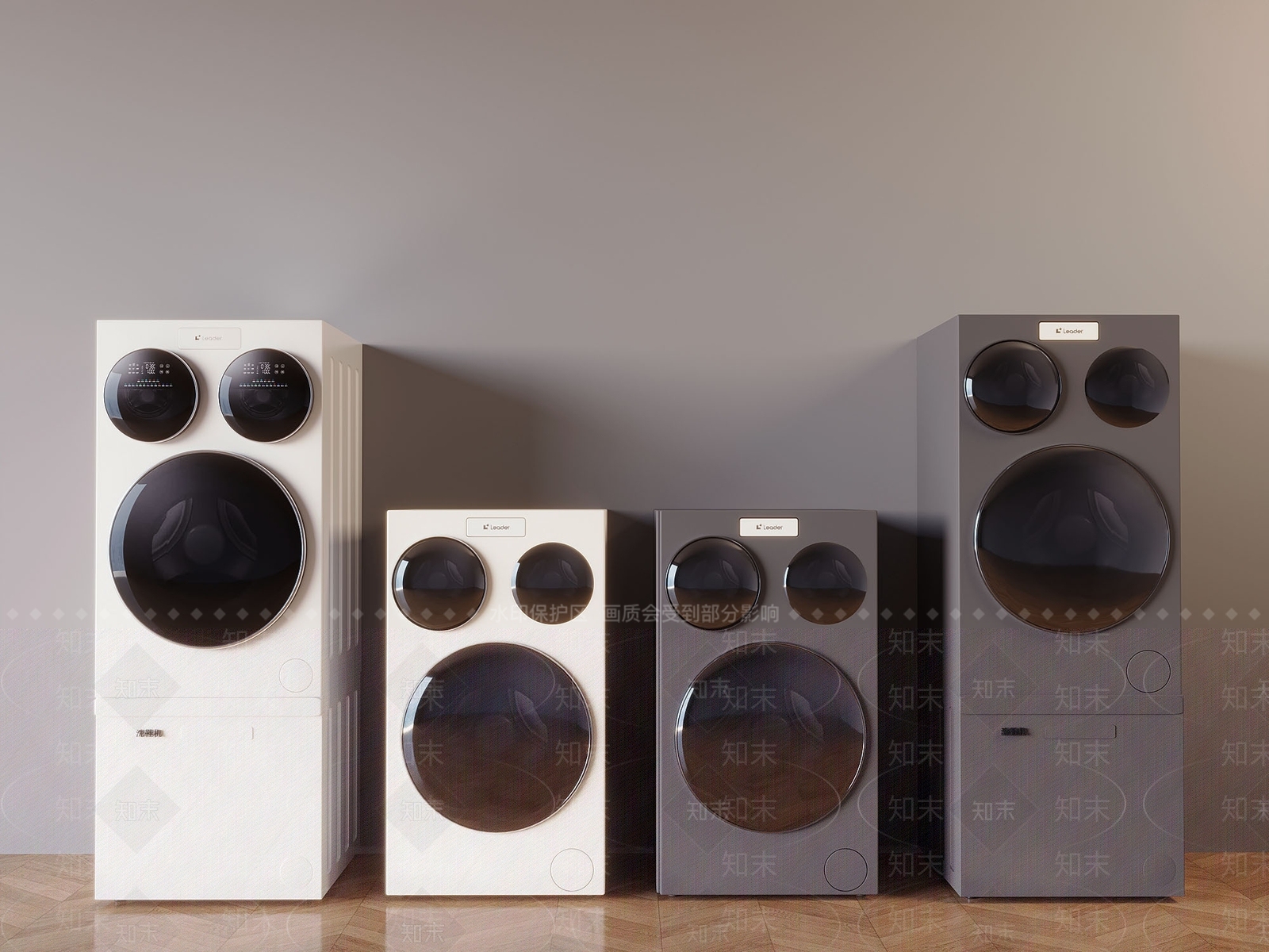 洗衣机3D模型下载【ID:1201674172】