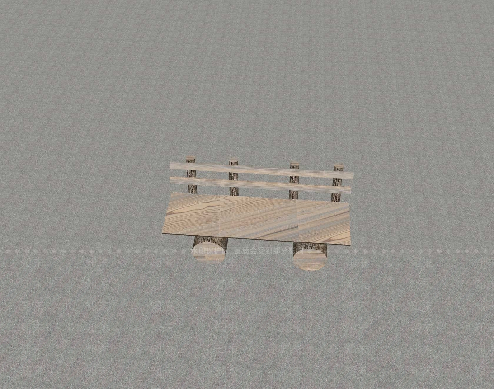 新中式户外桌椅SU模型下载【ID:1201674775】