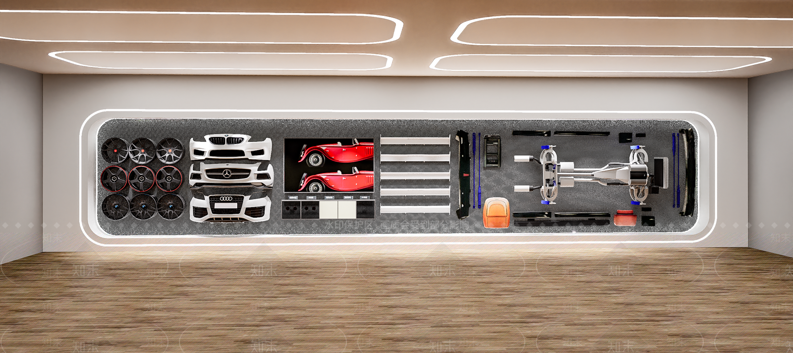 展柜SU模型下载【ID:1201677505】