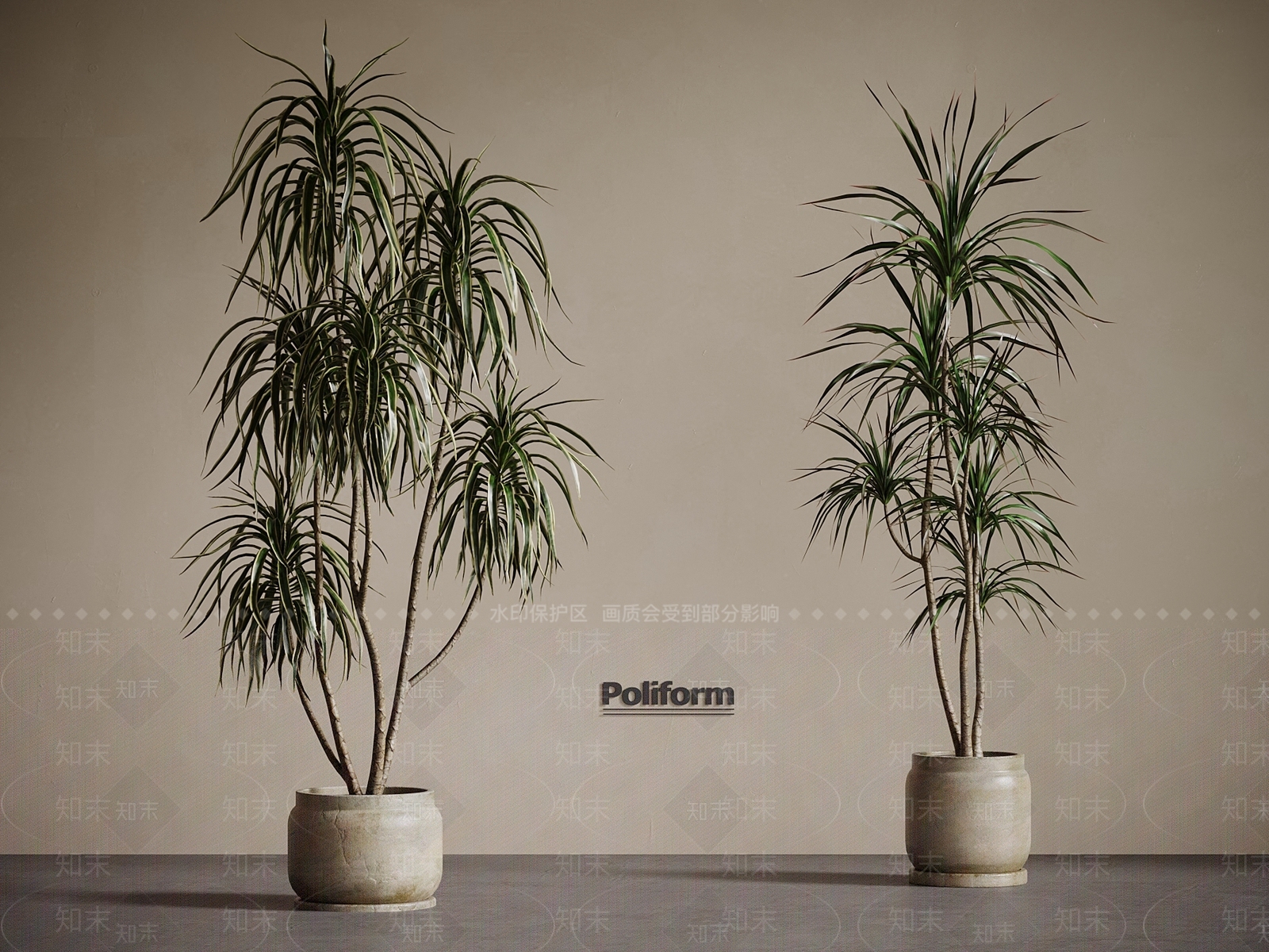 盆栽SU模型下载【ID:1201677466】