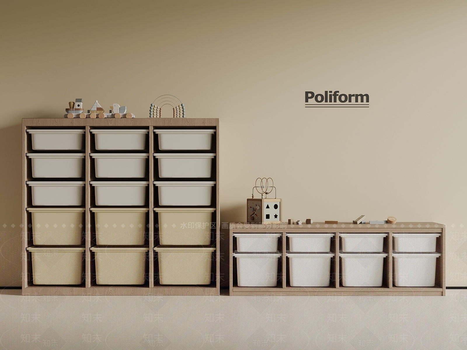 现代其他柜子3D模型下载【ID:1201680634】