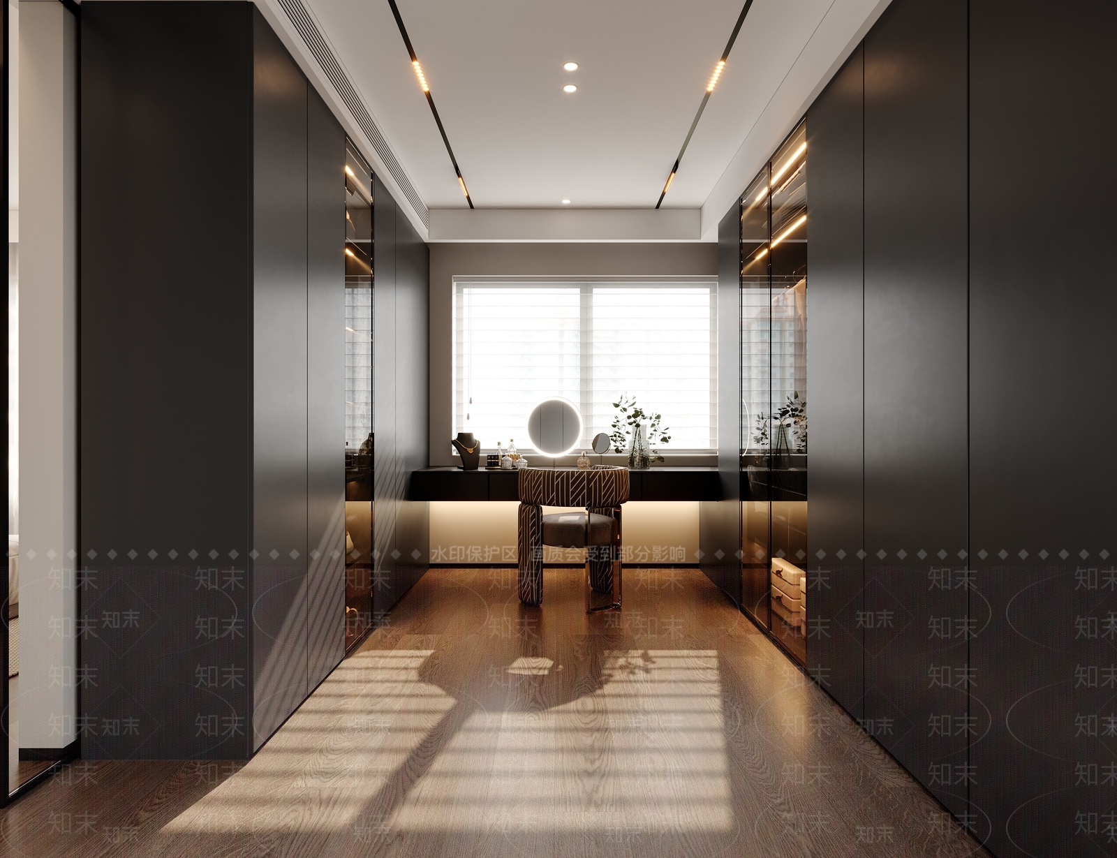 现代意式衣帽间3D模型下载【ID:1201682168】