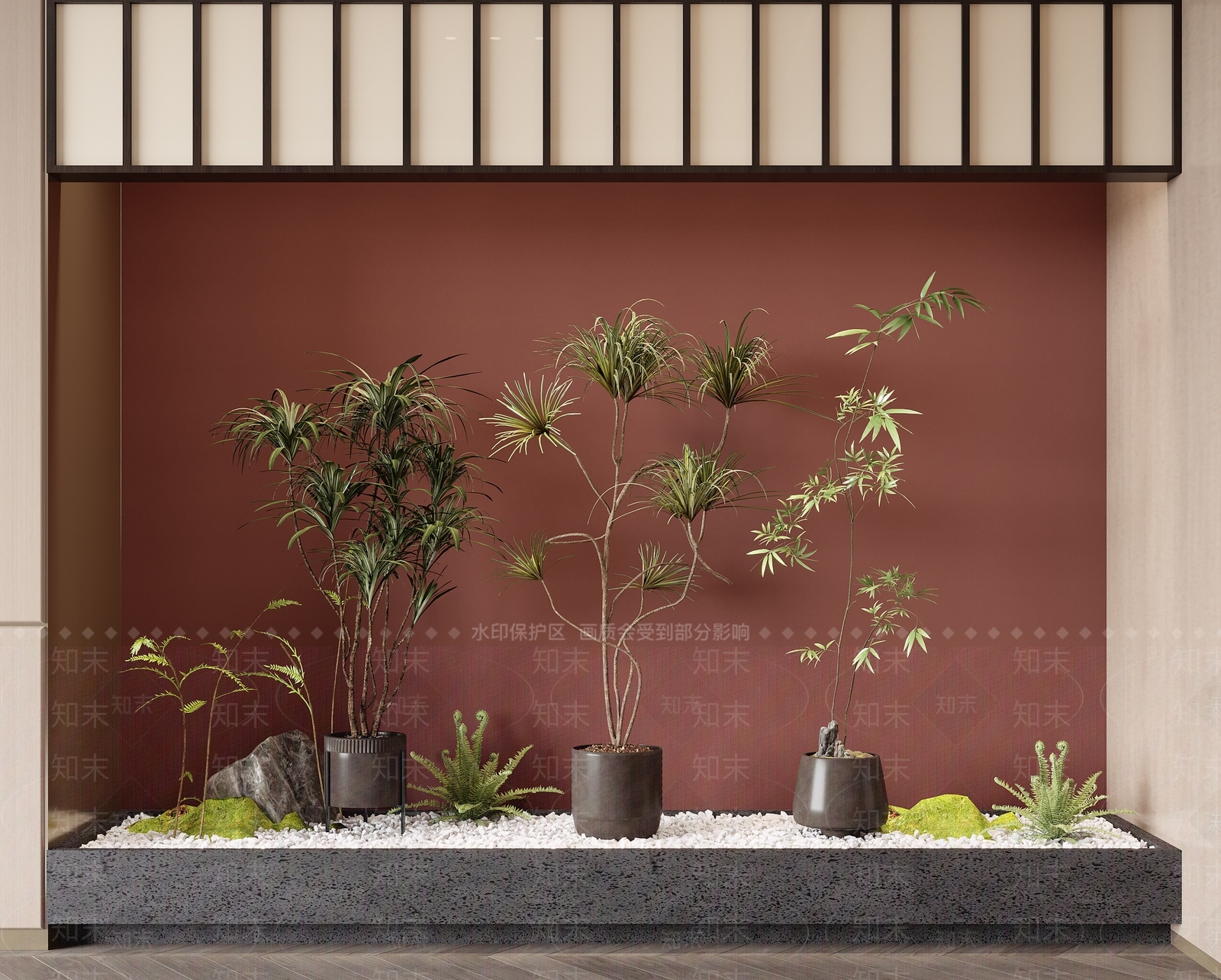 盆栽SU模型下载【ID:1201682183】