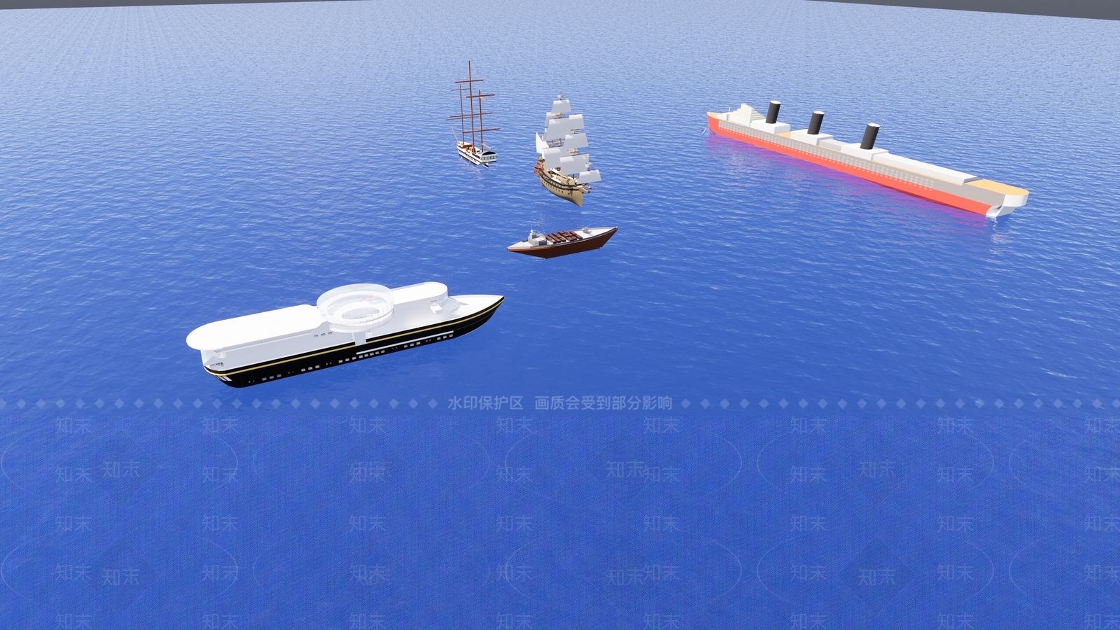 船SU模型下载【ID:1201686566】