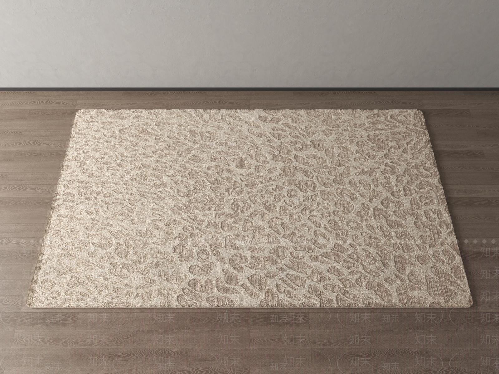 现代新中式地毯3D模型下载【ID:1201687645】