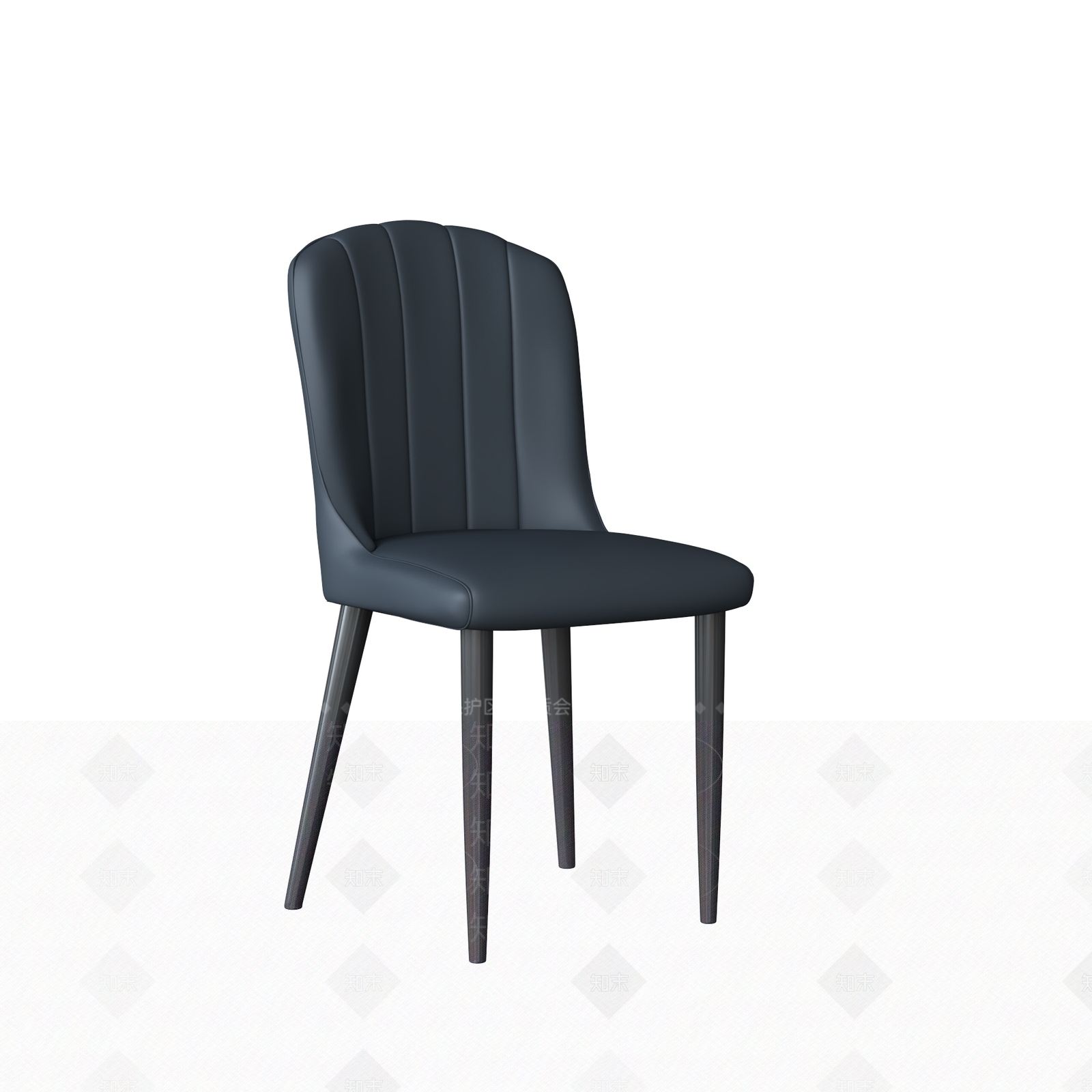 现代餐椅3D模型下载【ID:1201697482】