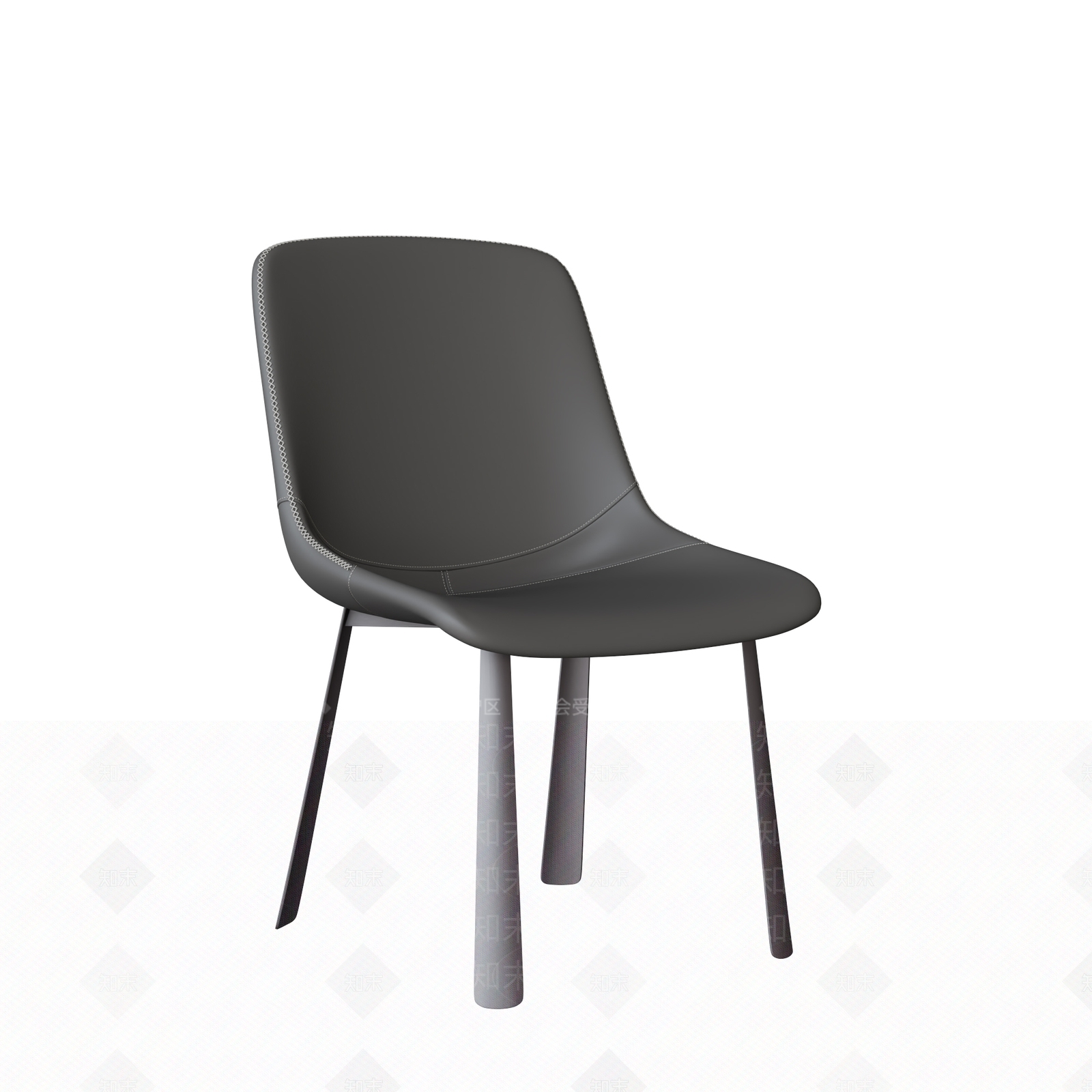 现代餐椅3D模型下载【ID:1201697798】