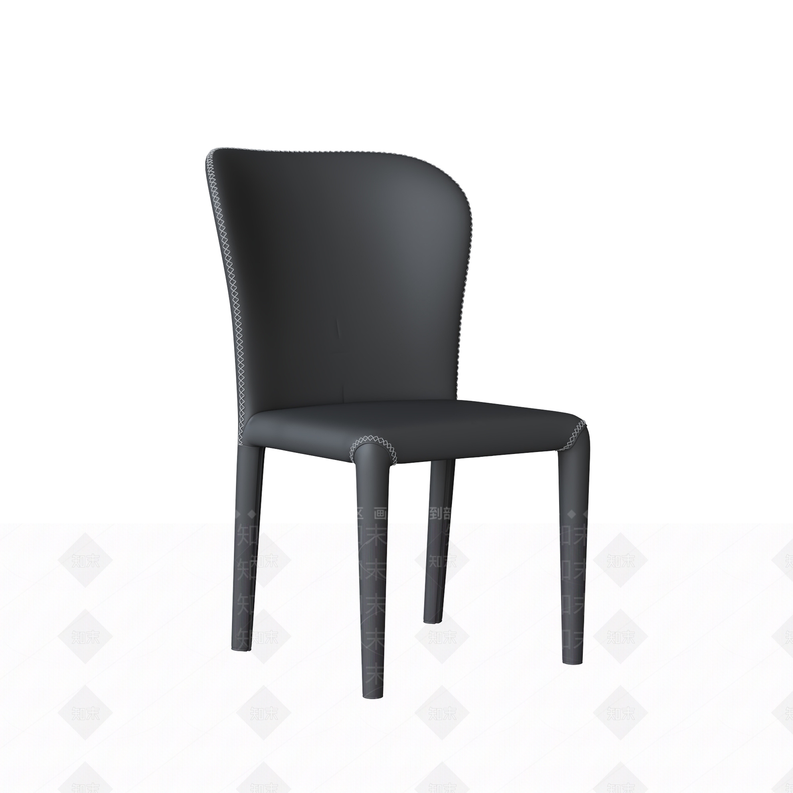 现代餐椅3D模型下载【ID:1201698447】