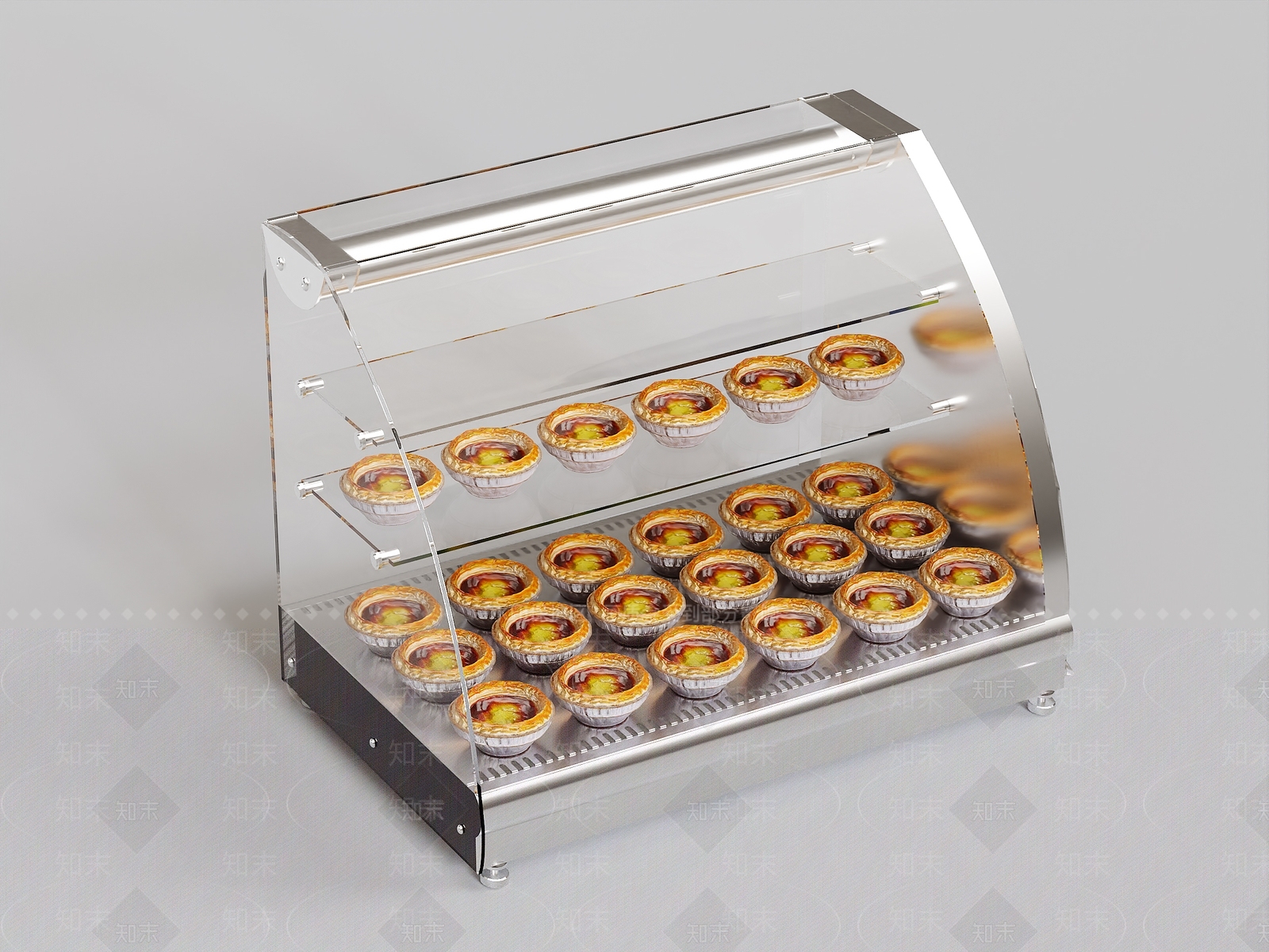 现代甜品面包店3D模型下载【ID:1201699927】