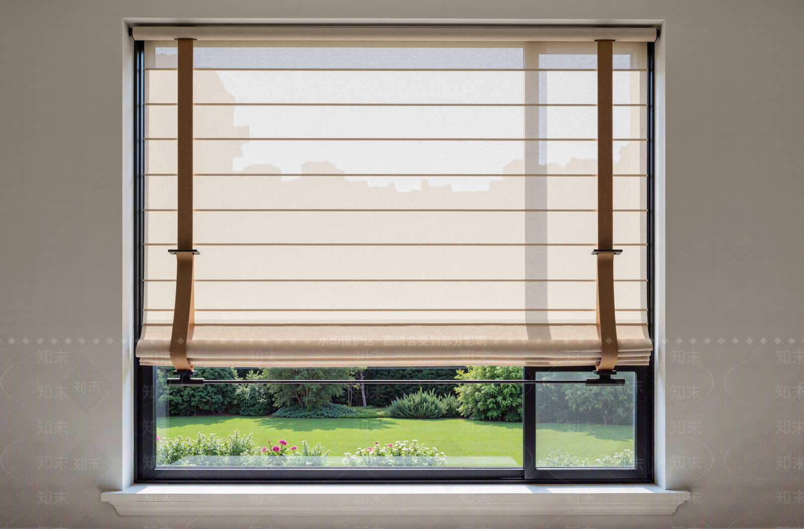 现代通用窗帘3D模型下载【ID:1201701059】
