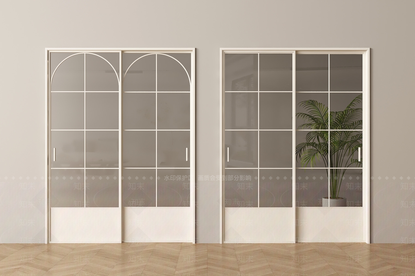 法式中古推拉门SU模型下载【ID:1201702231】