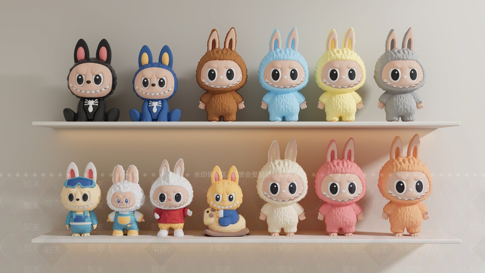 现代雕塑摆件3D模型下载【ID:1201704378】