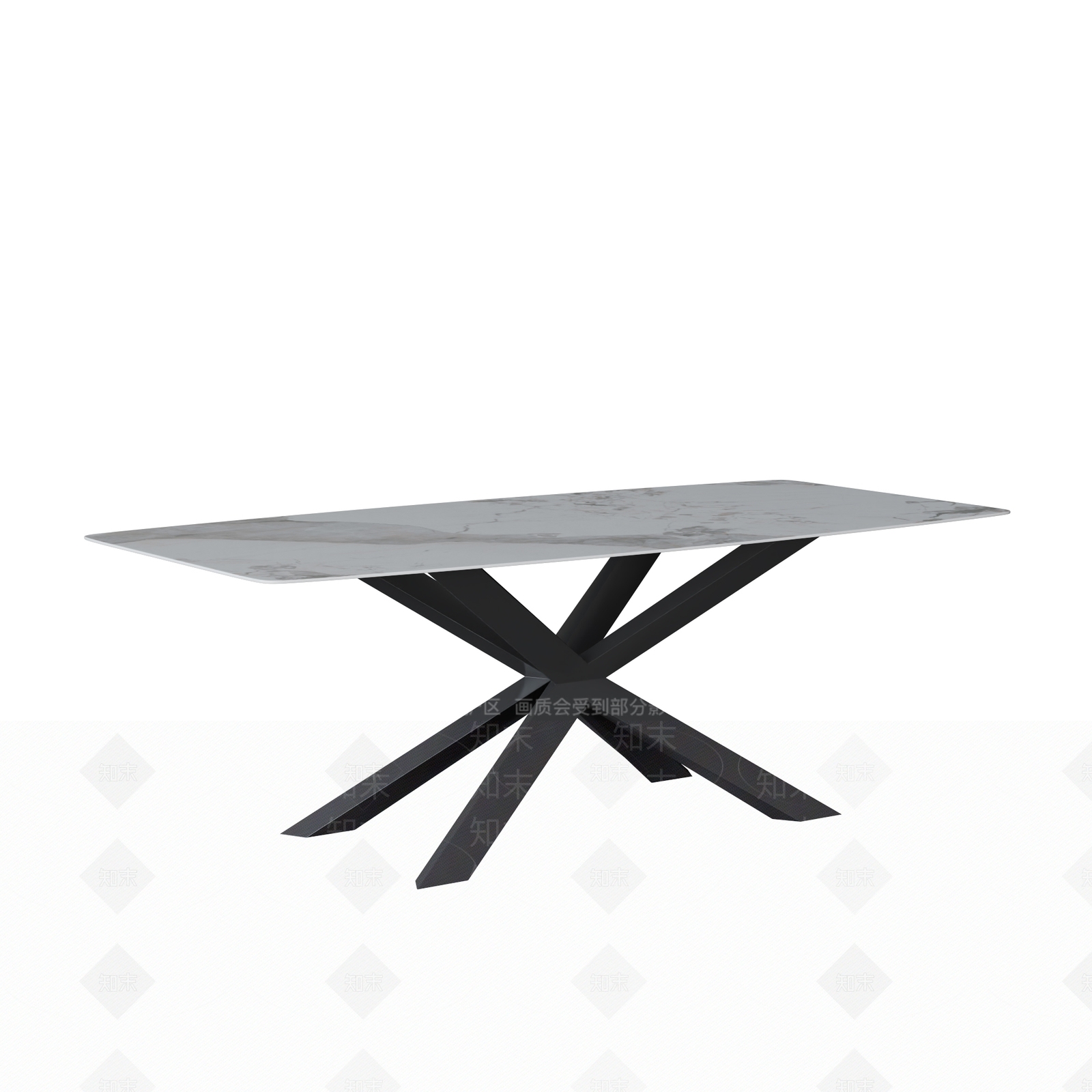 现代餐桌3D模型下载【ID:1201705935】