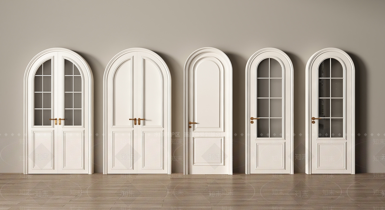 法式美式单开门3D模型下载【ID:1201708714】