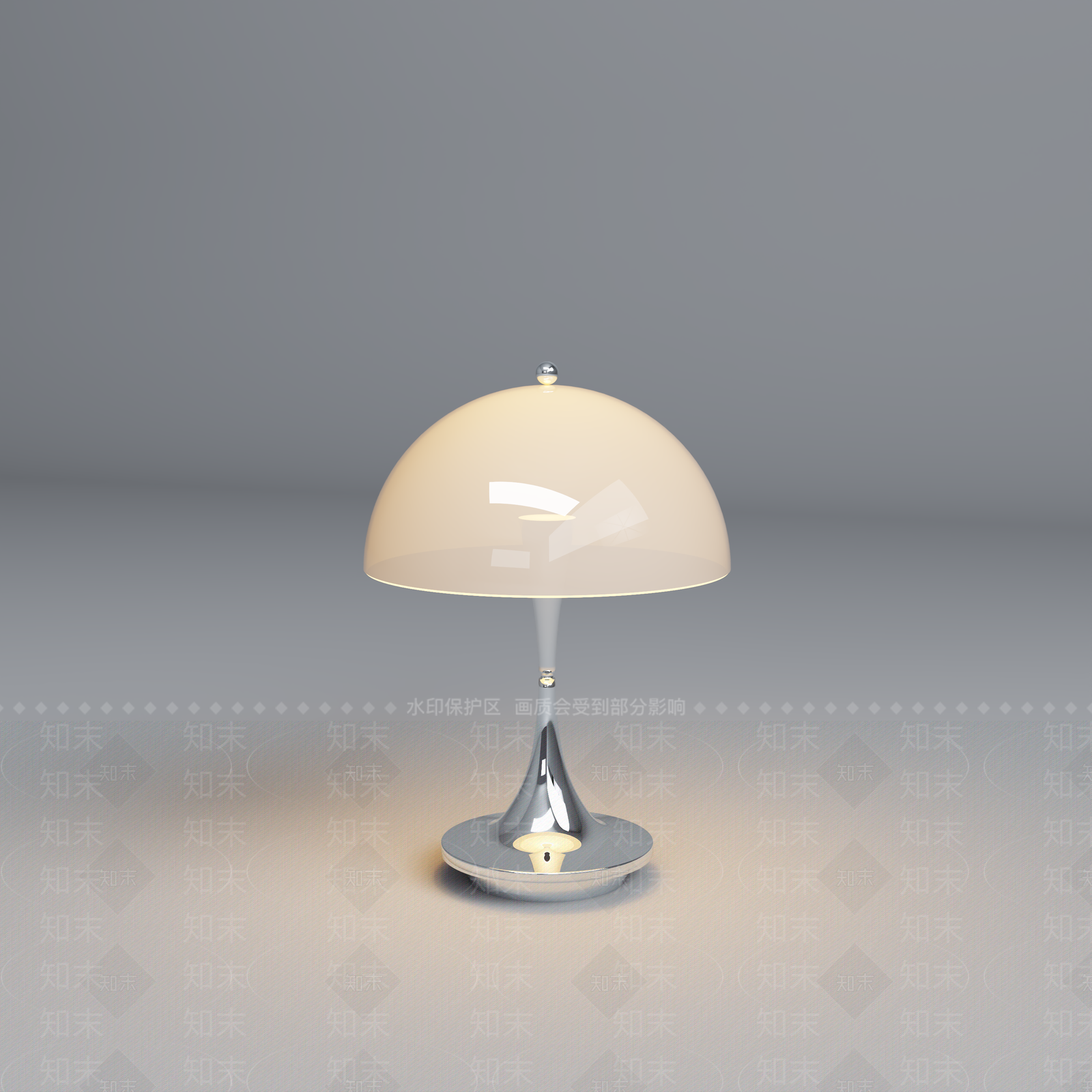欧式台灯SU模型下载【ID:1201713039】