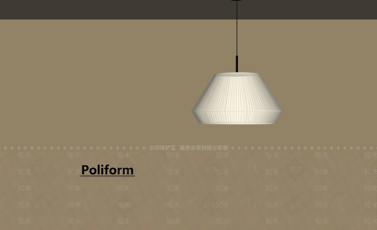 中古吊灯SU模型下载【ID:1201714257】