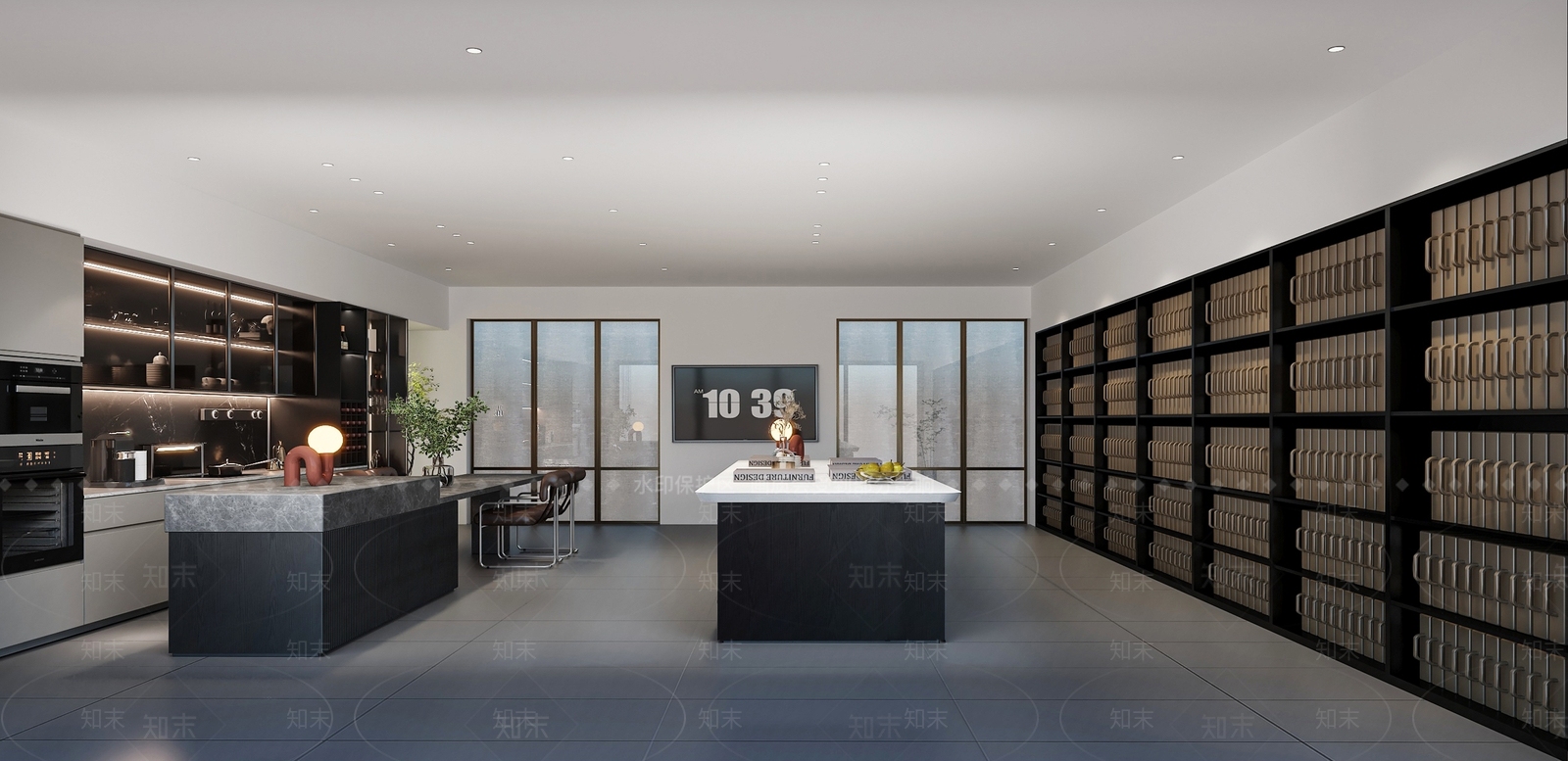 现代轻奢其他商业空间3D模型下载【ID:1201724698】