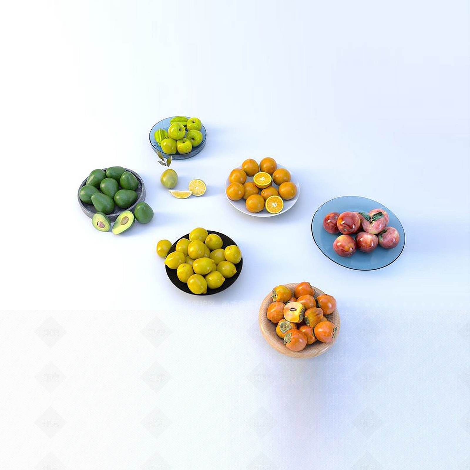 酒水食物3D模型下载【ID:1201729615】