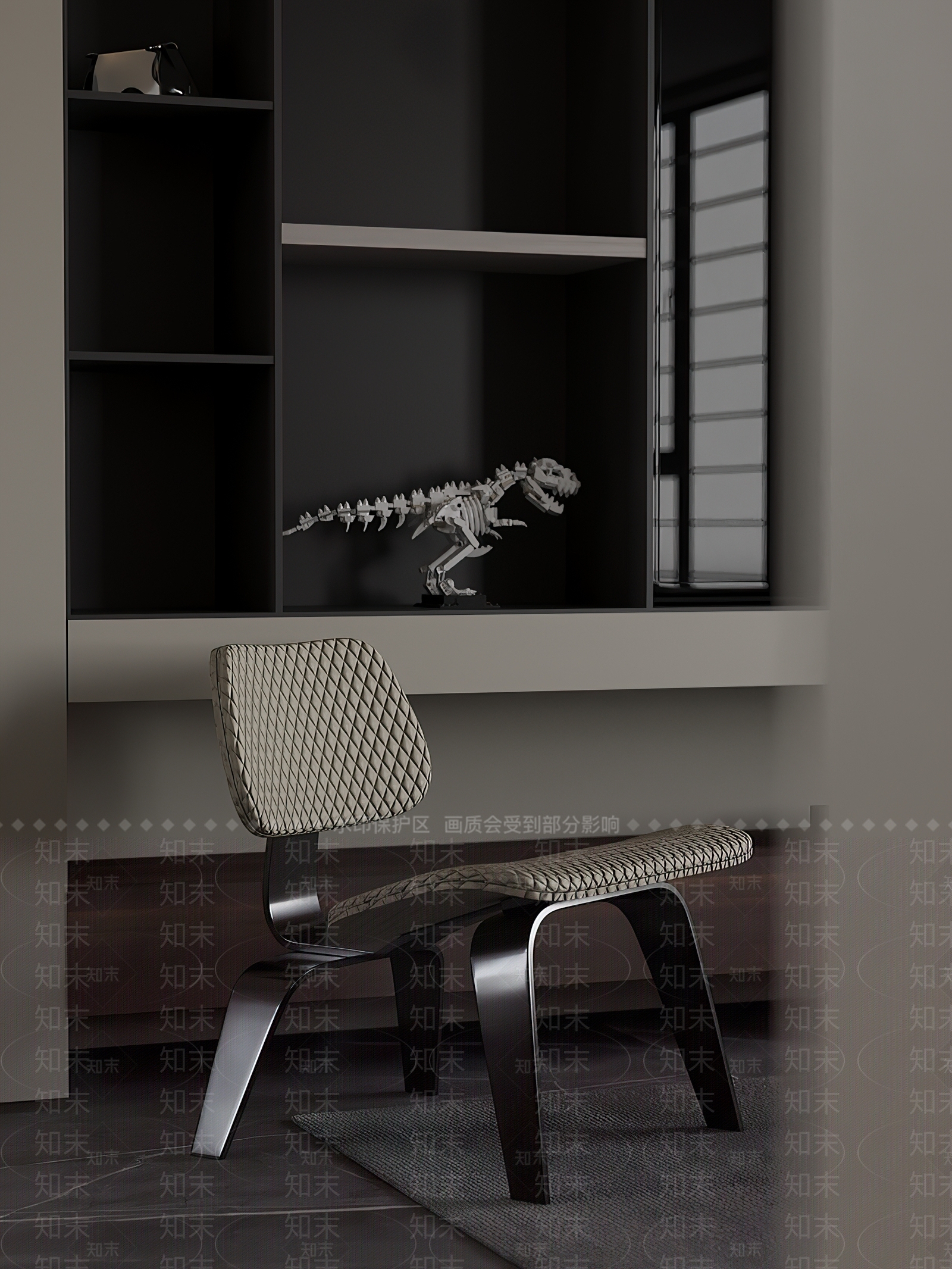 现代休闲椅3D模型下载【ID:1201732495】