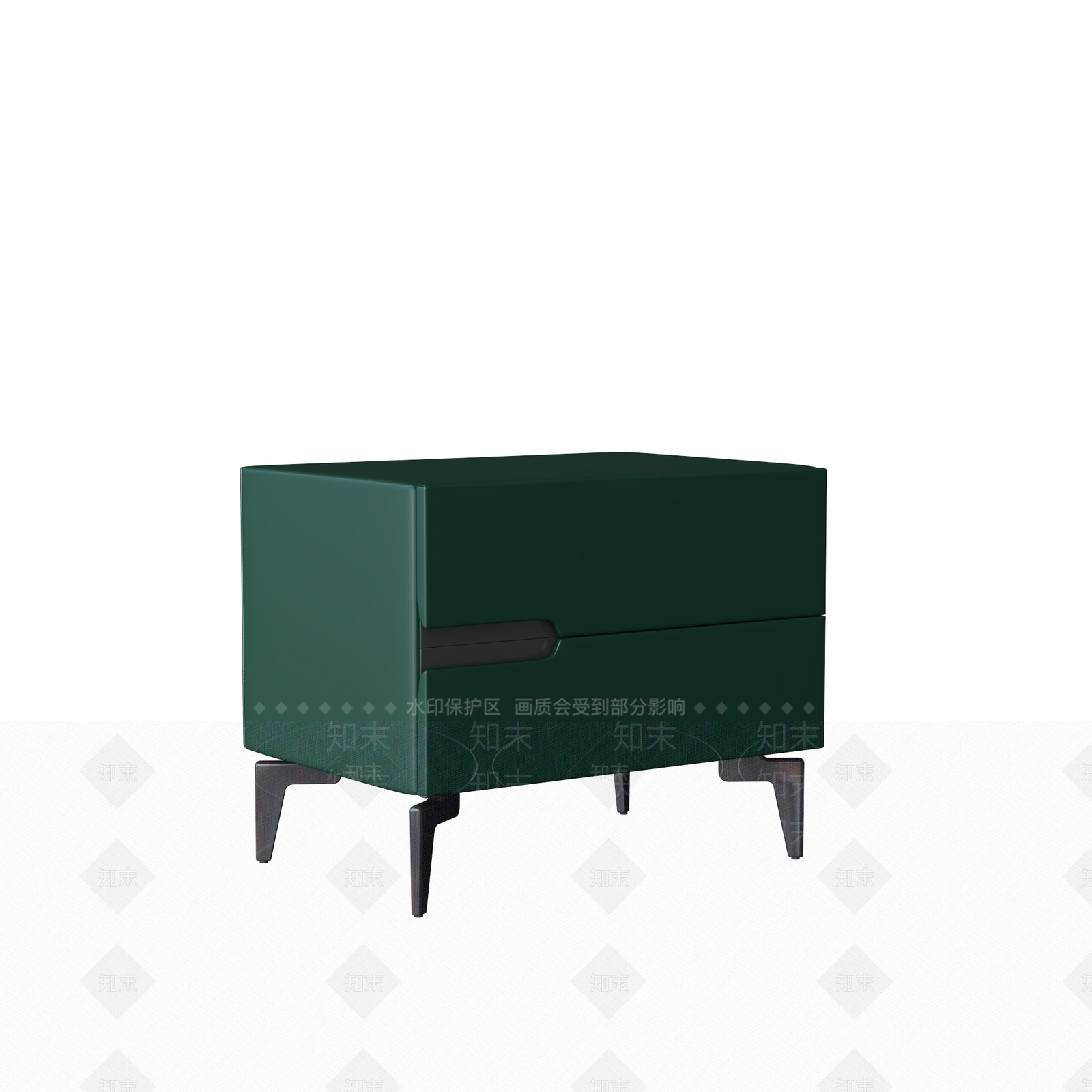 现代床头柜3D模型下载【ID:1201734195】