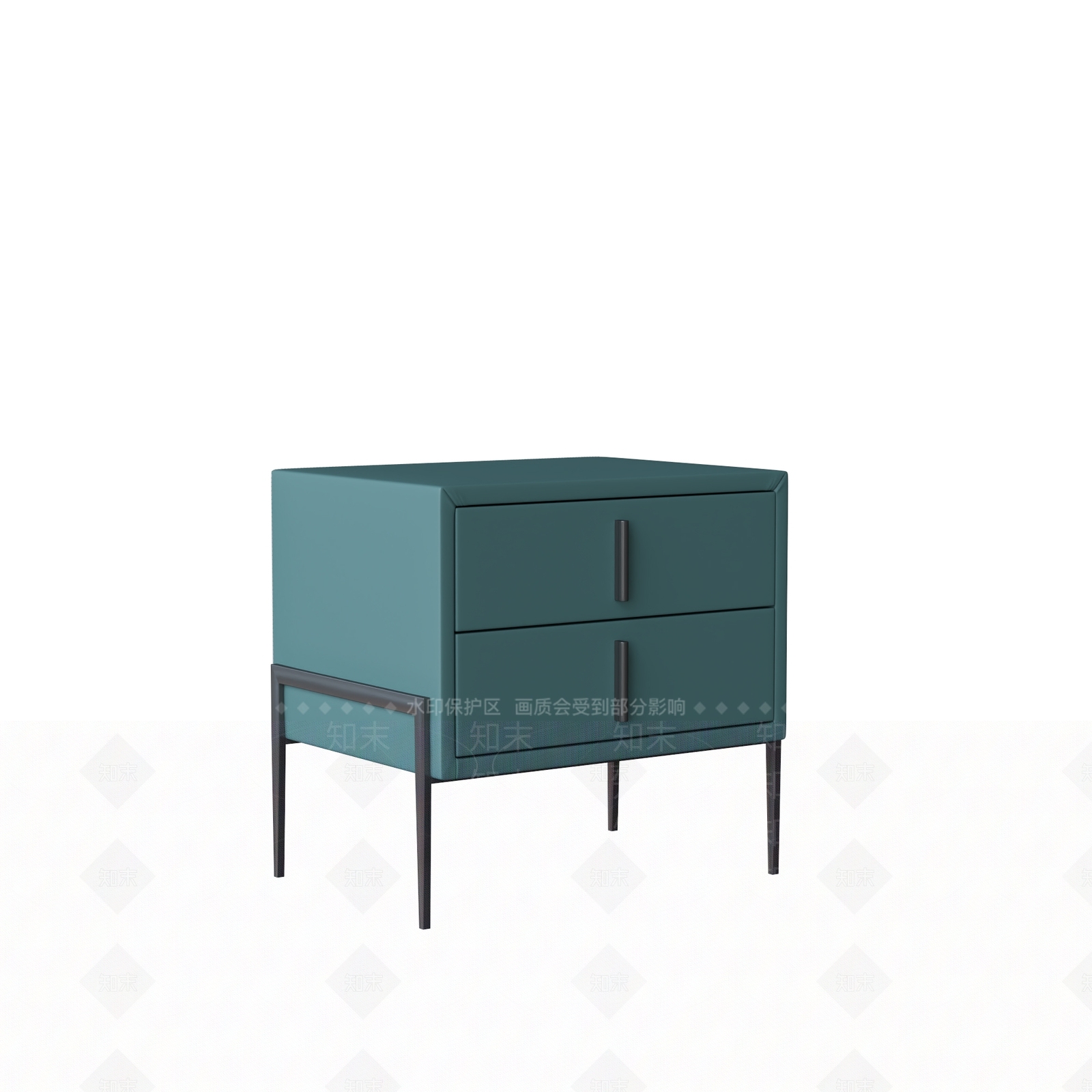 现代床头柜3D模型下载【ID:1201734261】