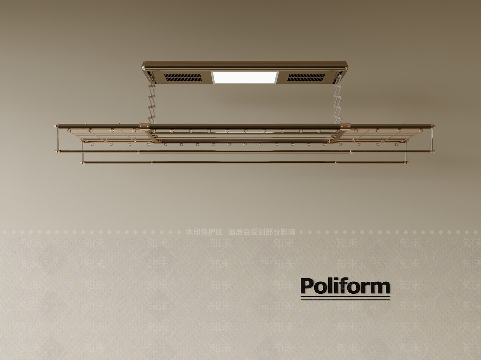 晾衣架3D模型下载【ID:1201741279】