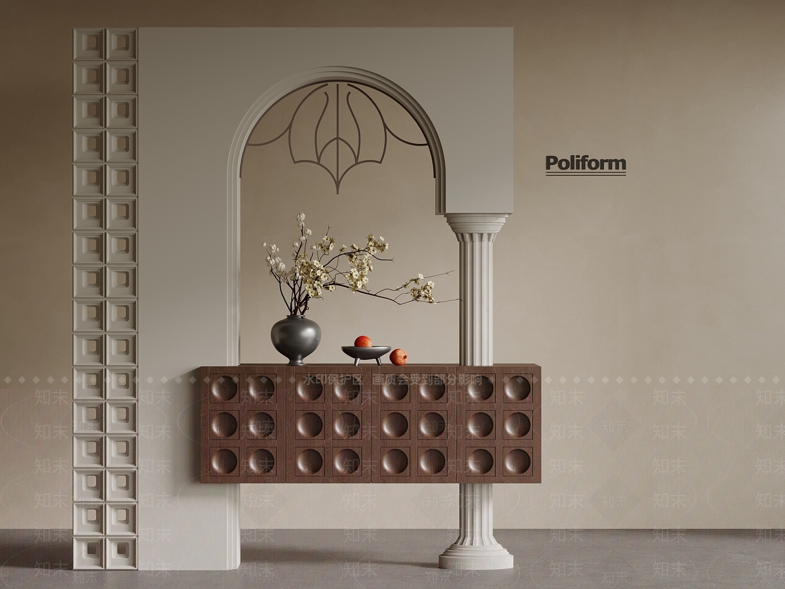 中古隔断SU模型下载【ID:1201741662】