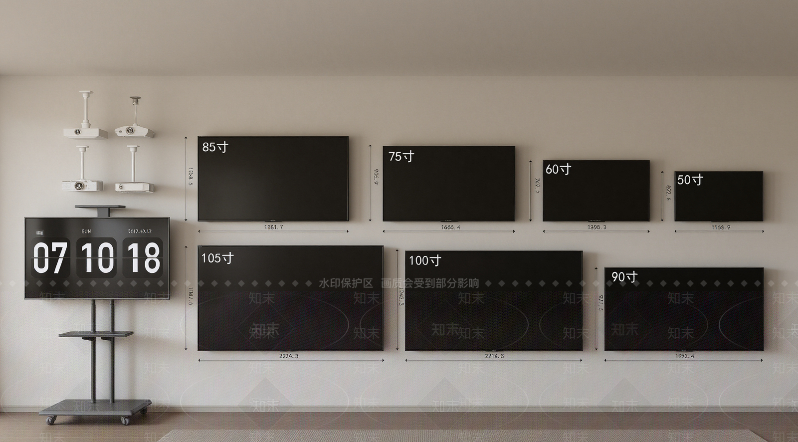 电视SU模型下载【ID:1201748282】