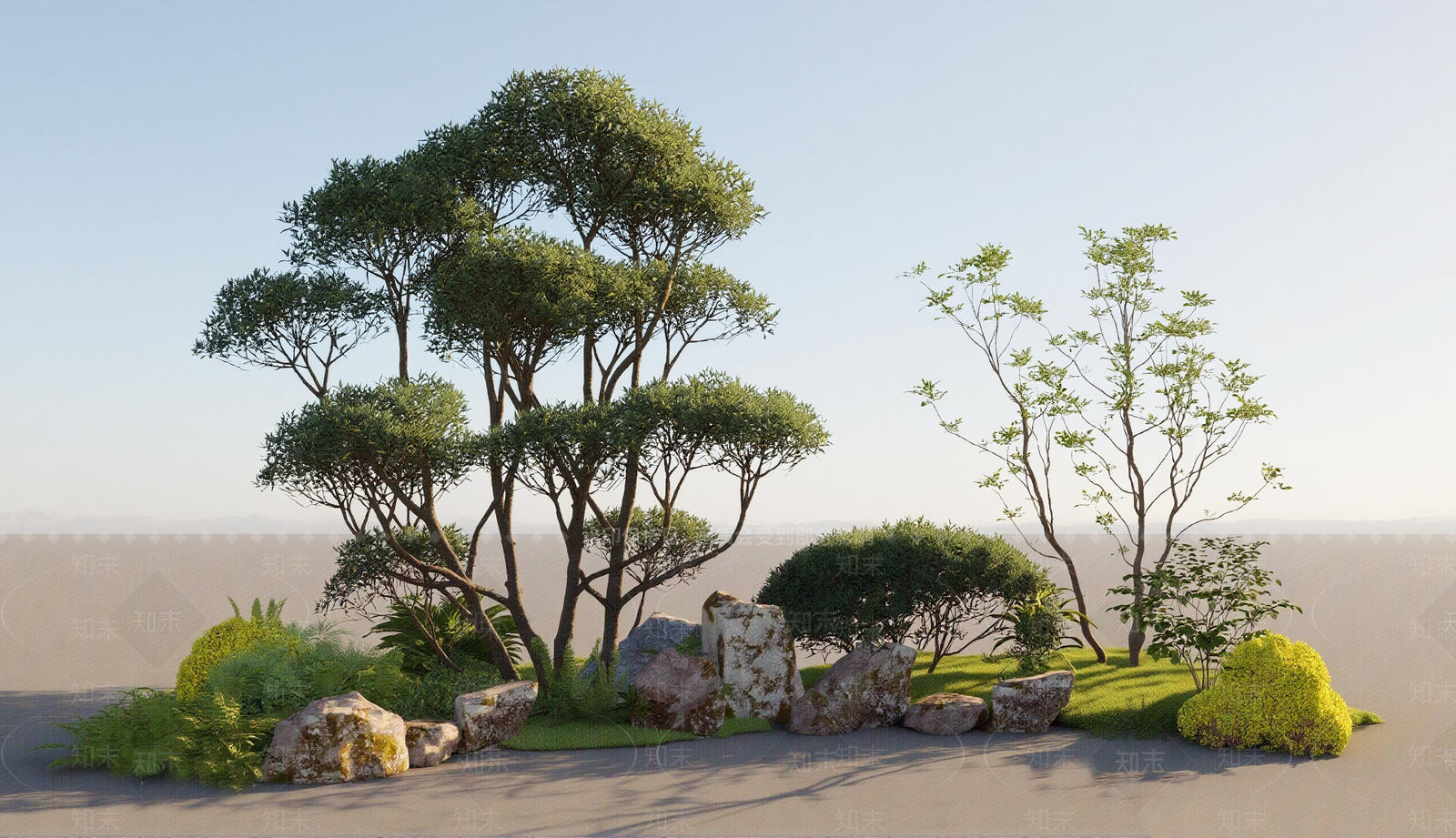 植物组合SU模型下载【ID:1201748398】