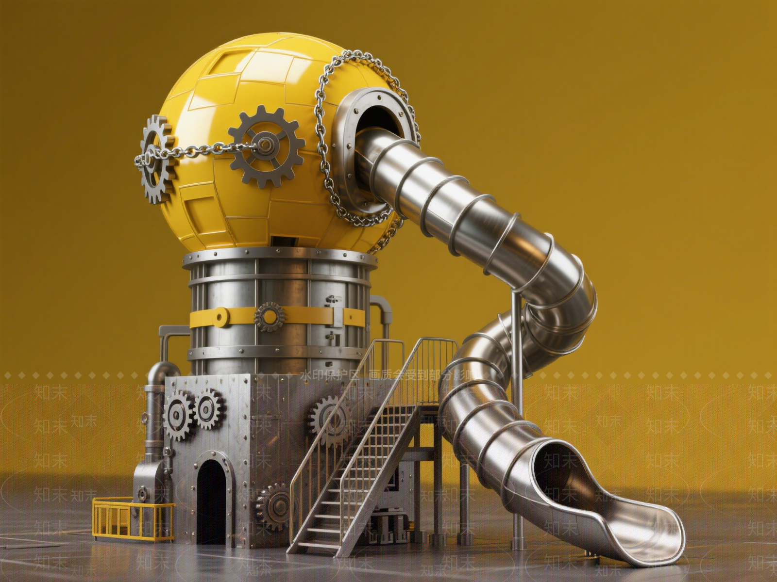 现代儿童活动空间SU模型下载【ID:1201752747】