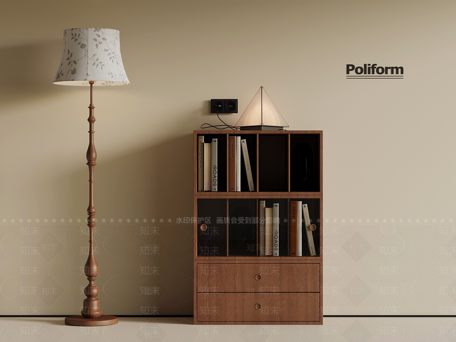 中古书柜SU模型下载【ID:1201753595】