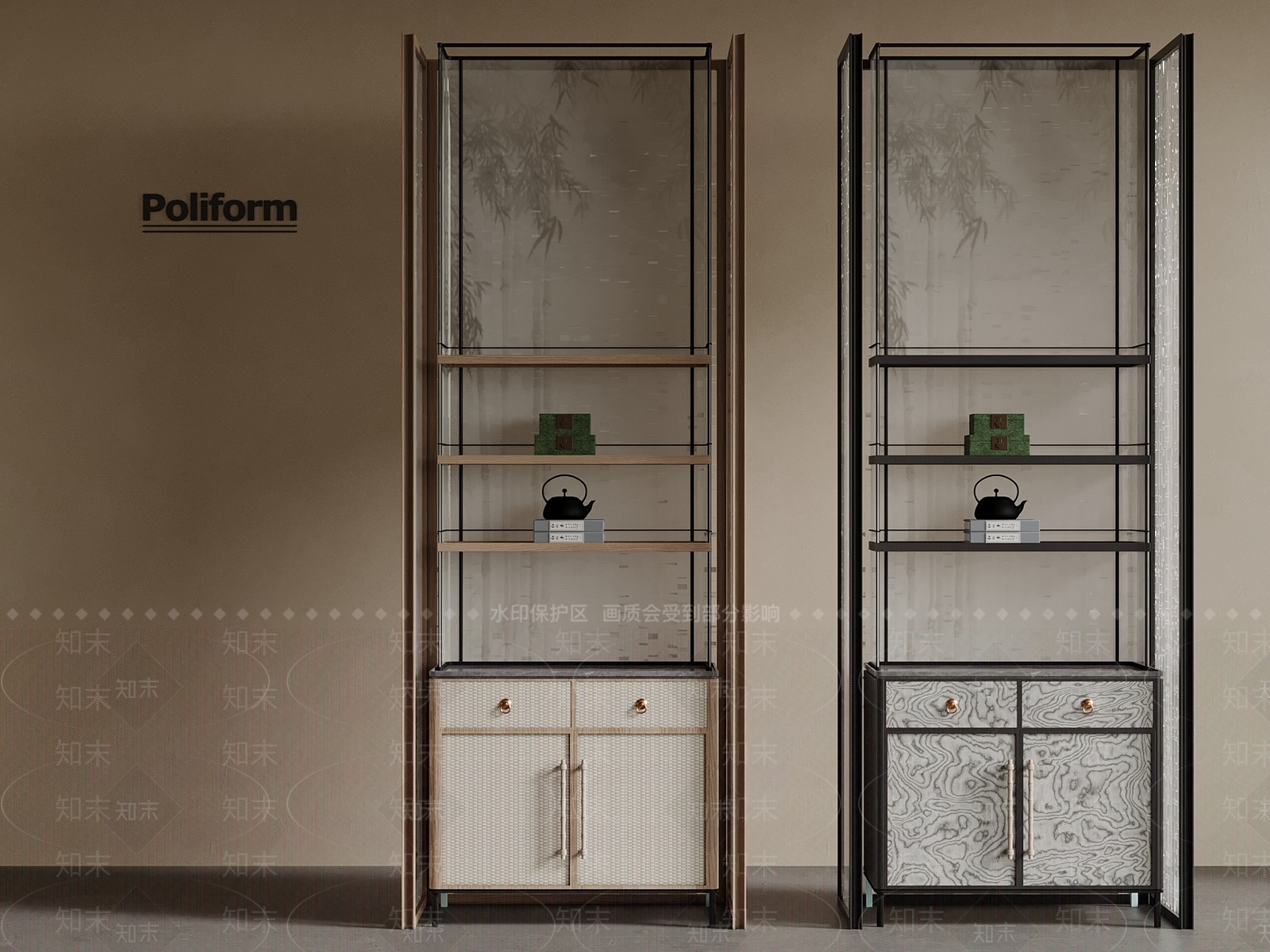 新中式其他柜子3D模型下载【ID:1201755820】