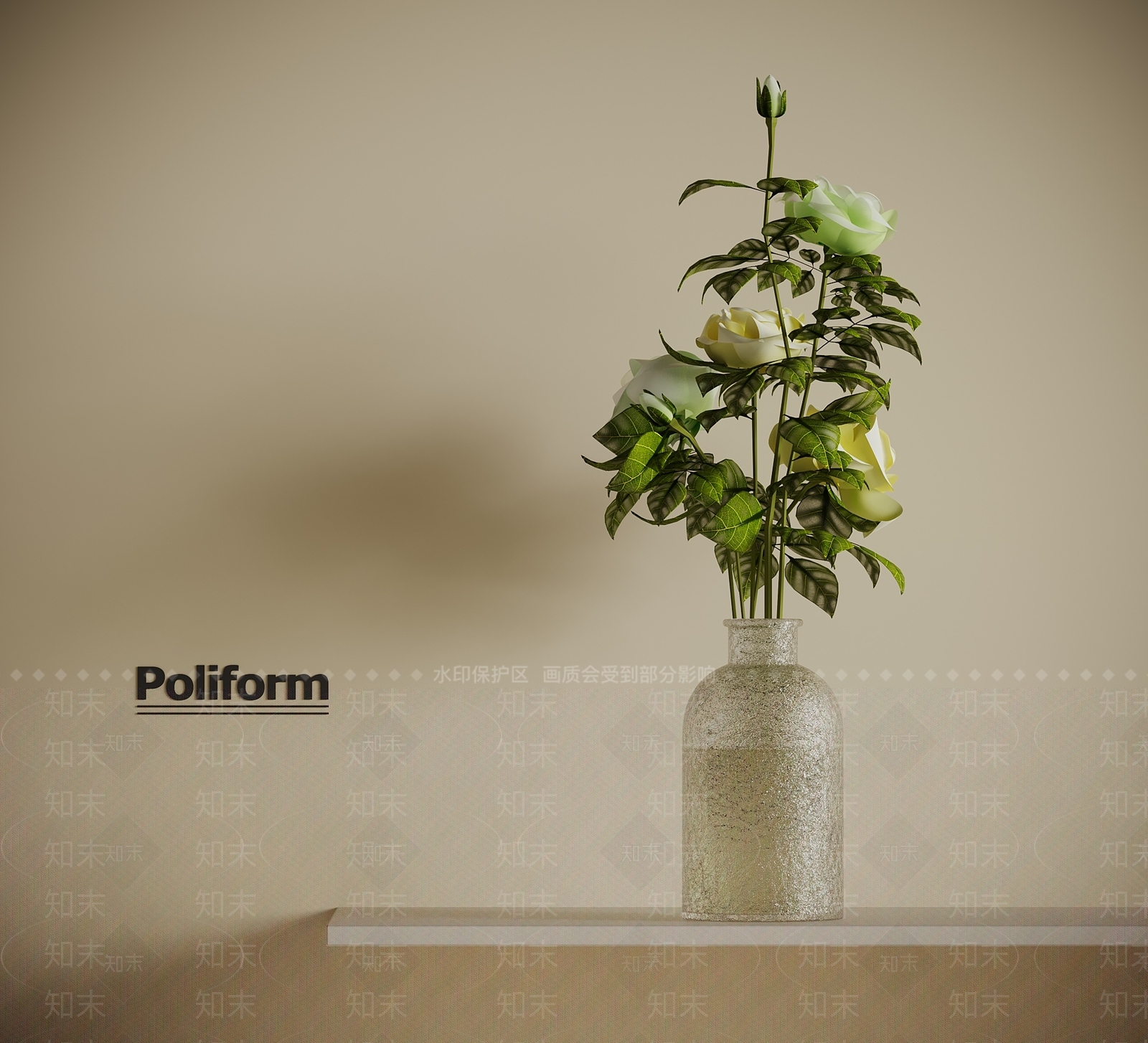 现代花瓶SU模型下载【ID:1201757364】