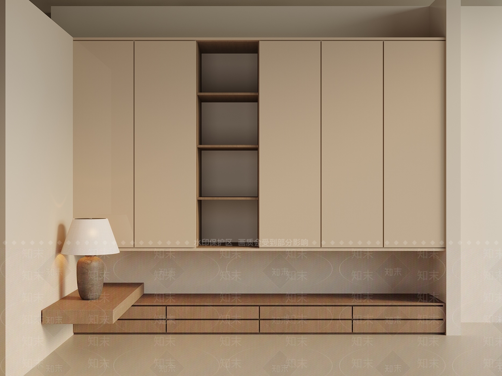 新中式中式衣柜3D模型下载【ID:1201757847】