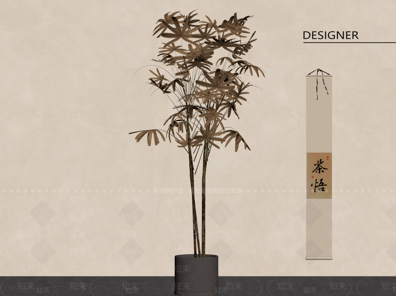 盆栽SU模型下载【ID:1201758042】
