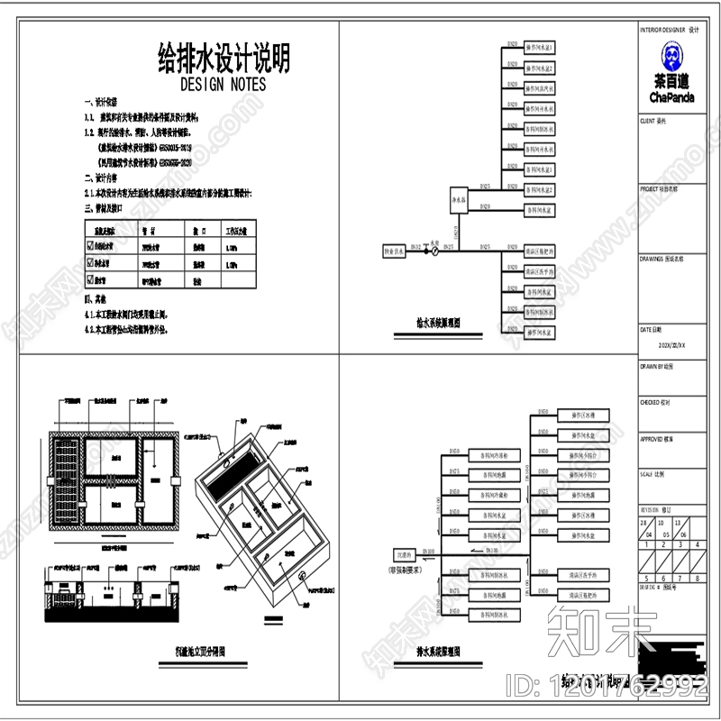 现代奶茶店cad施工图下载【ID:1201762992】
