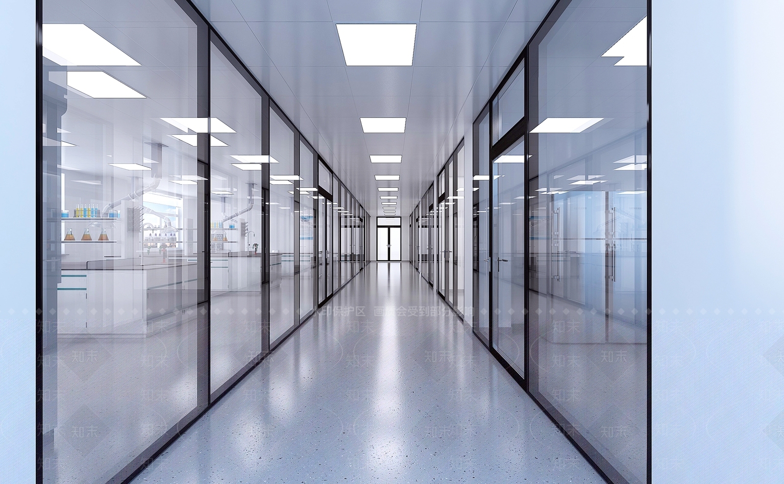 现代实验室3D模型下载【ID:1201766813】