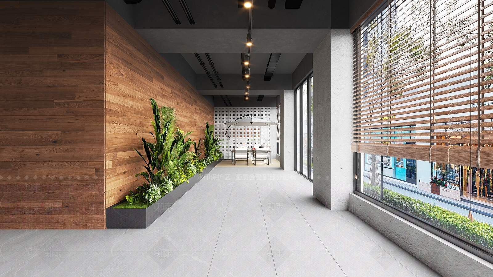 工业侘寂茶餐厅3D模型下载【ID:1201773915】