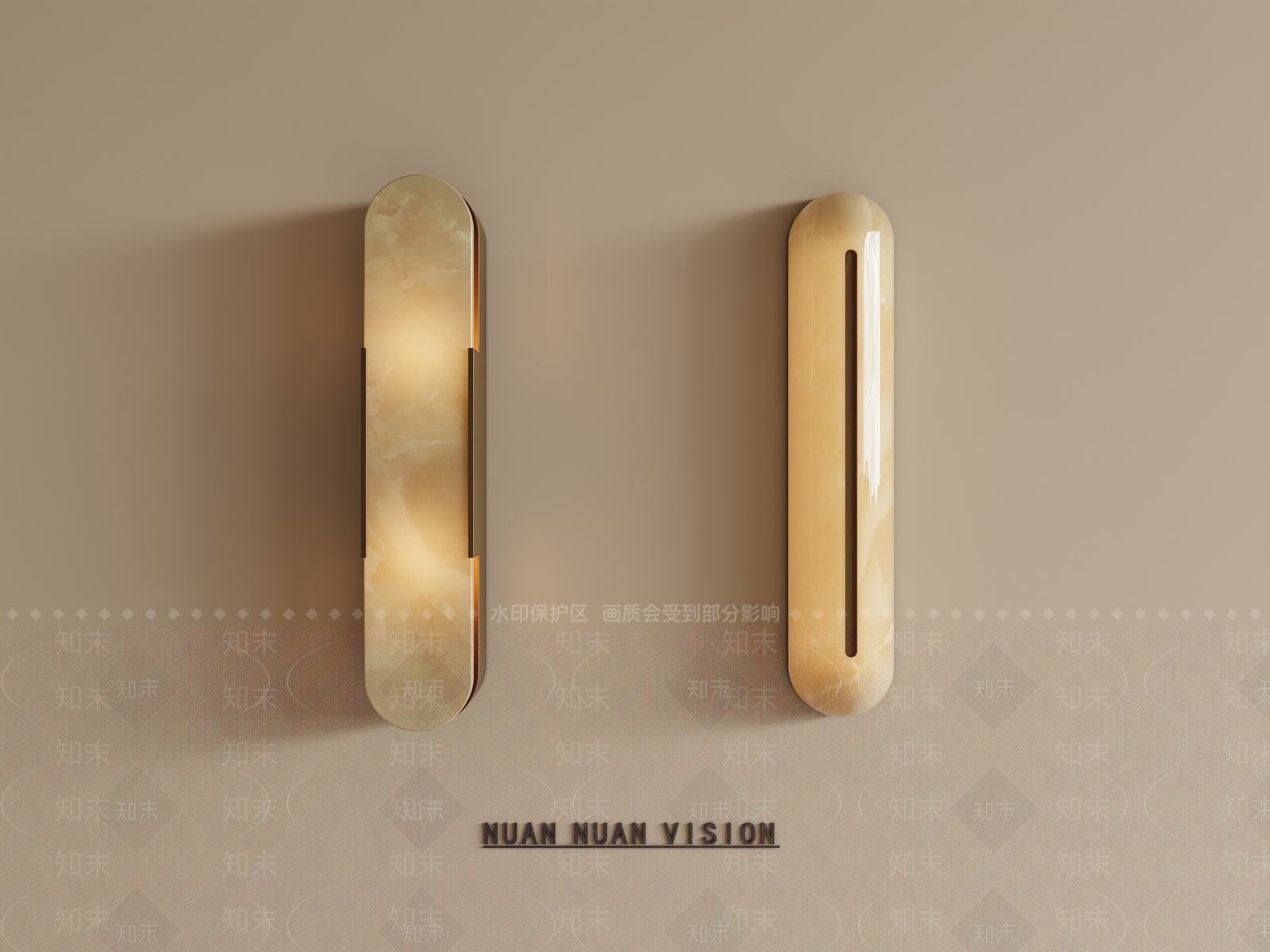 新中式长条壁灯3D模型下载【ID:1201779684】