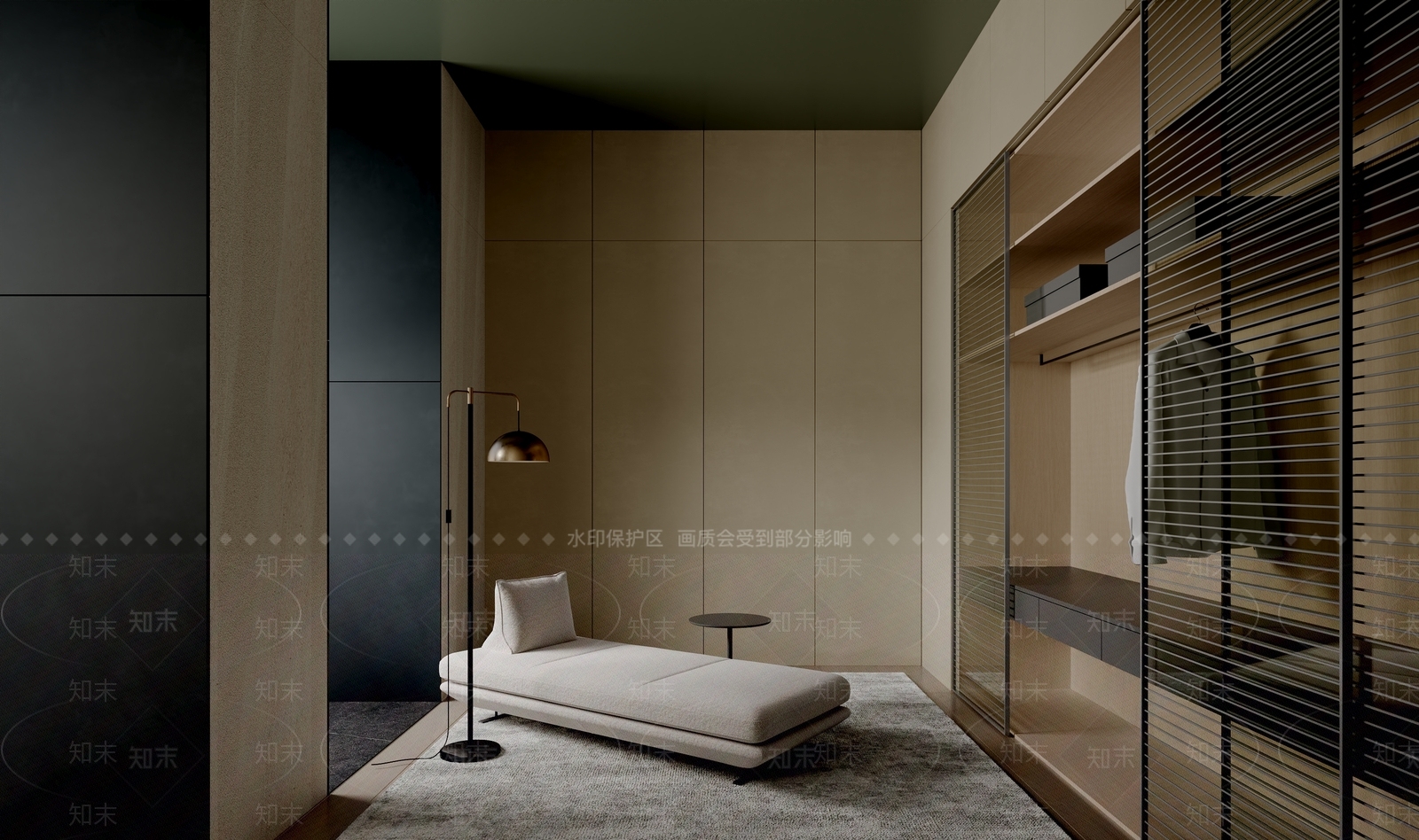 现代意式衣帽间3D模型下载【ID:1201788346】