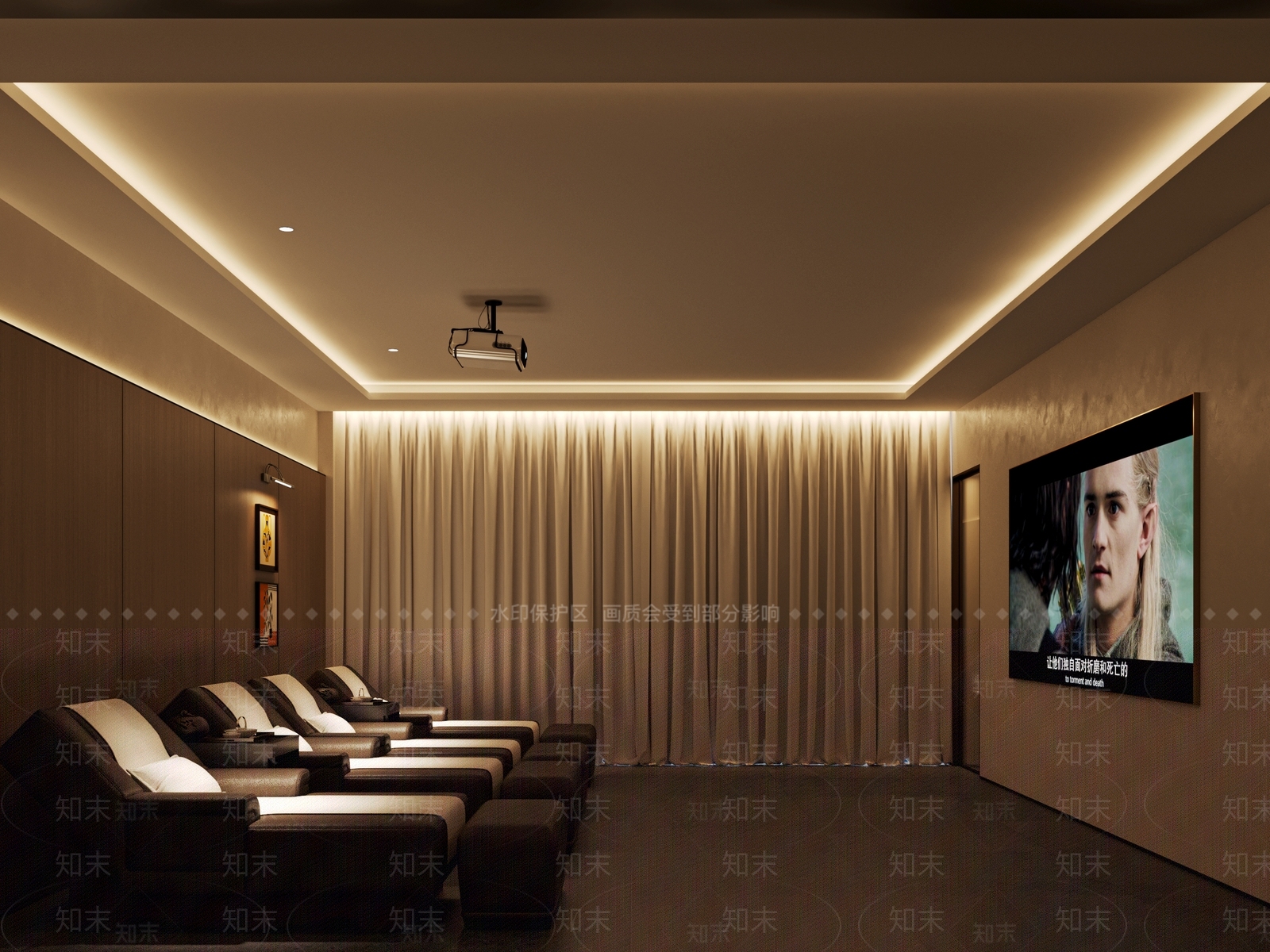 现代简约足浴店3D模型下载【ID:1201789466】