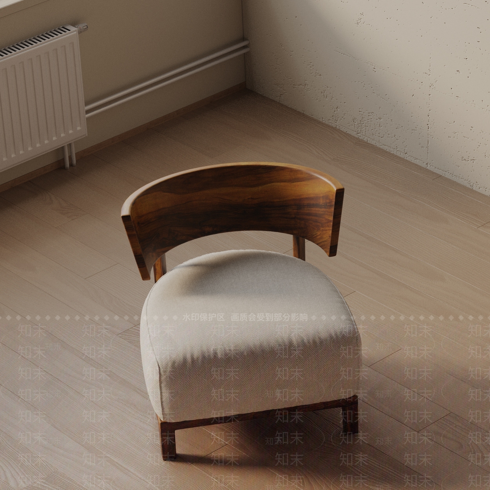 现代休闲椅3D模型下载【ID:1201796285】
