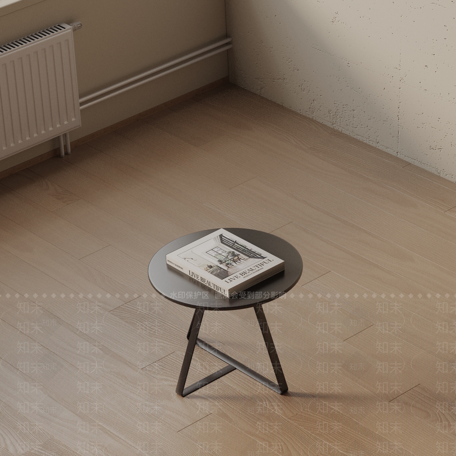 现代床头柜3D模型下载【ID:1201796523】