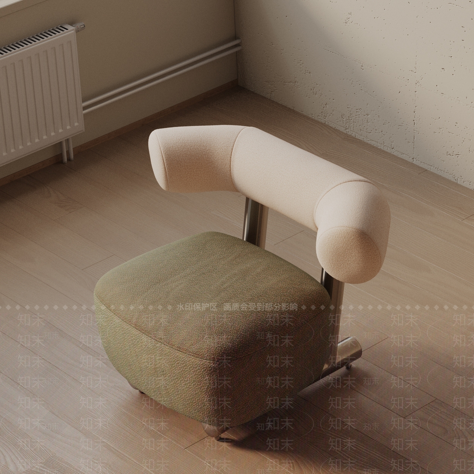 现代休闲椅3D模型下载【ID:1201796359】
