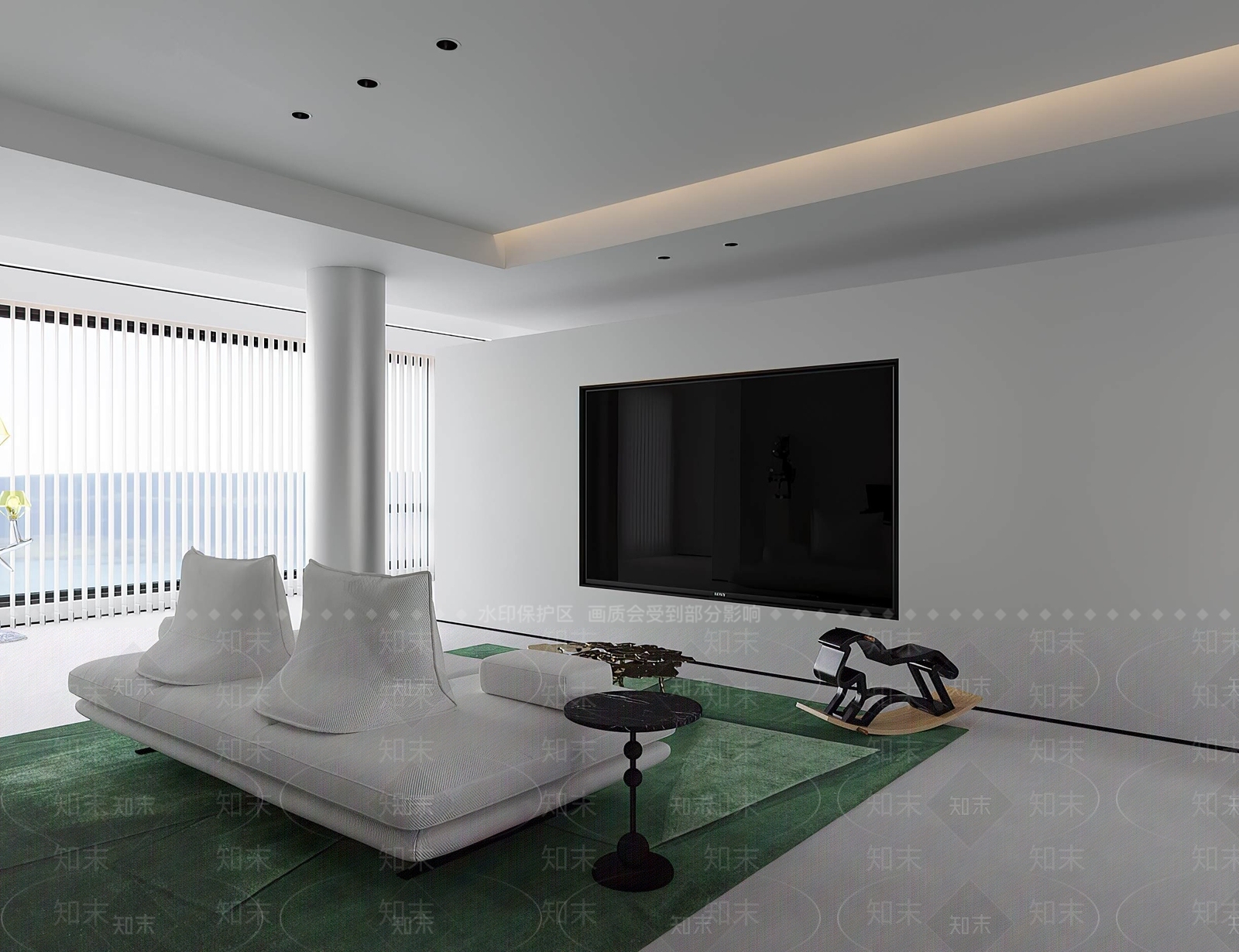 现代多人沙发3D模型下载【ID:1201798205】