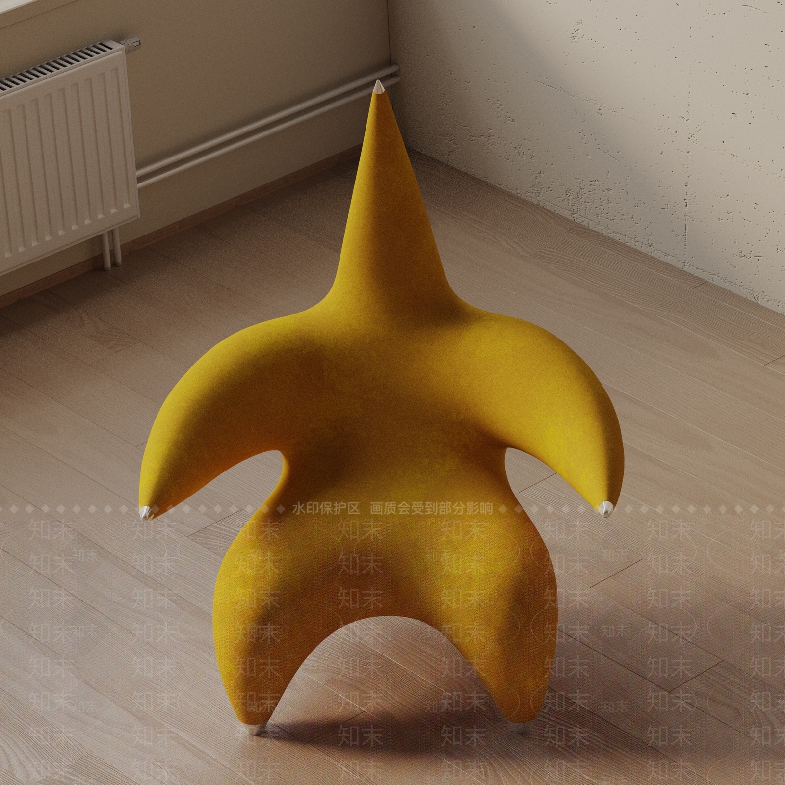 现代休闲椅3D模型下载【ID:1201797333】
