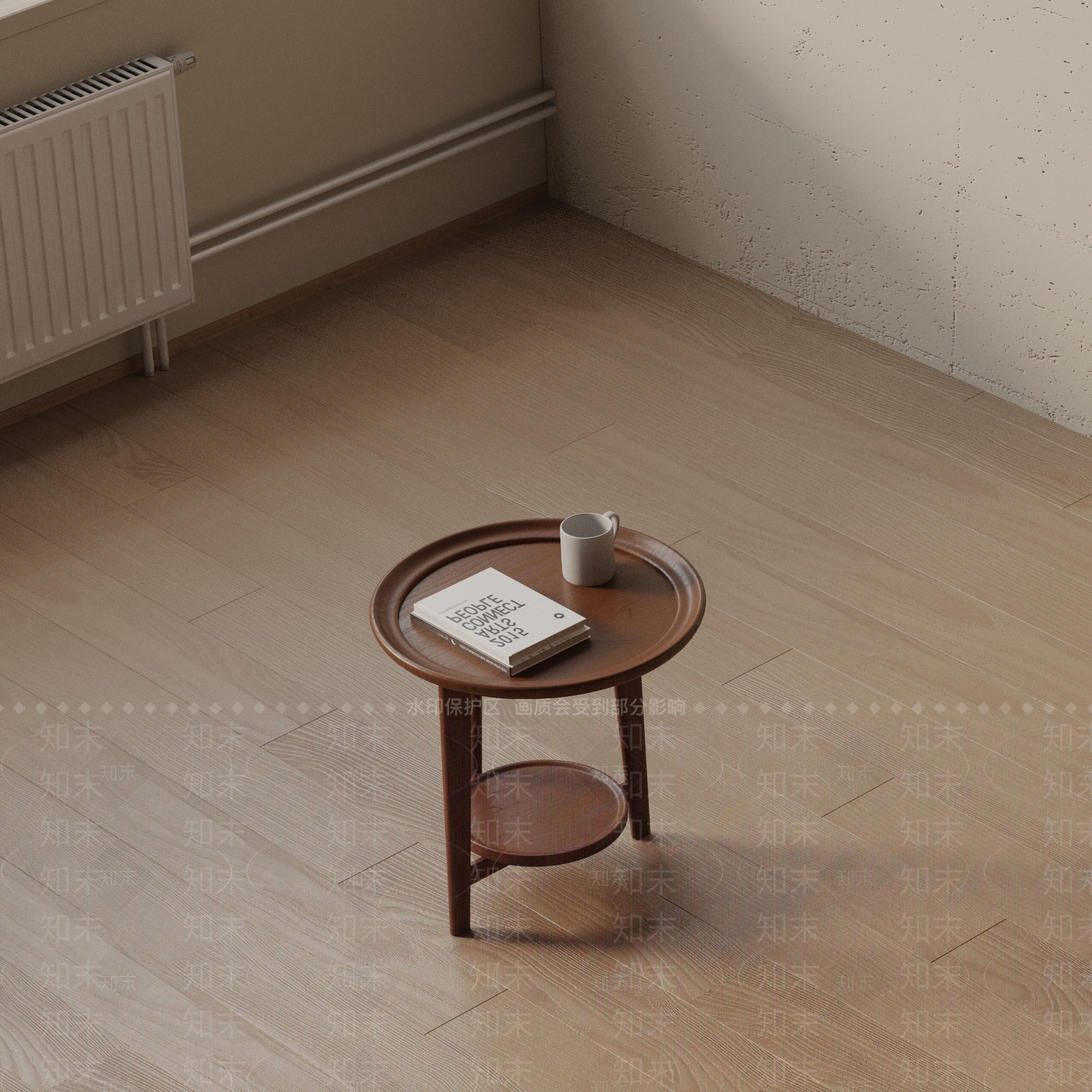 现代床头柜3D模型下载【ID:1201797688】