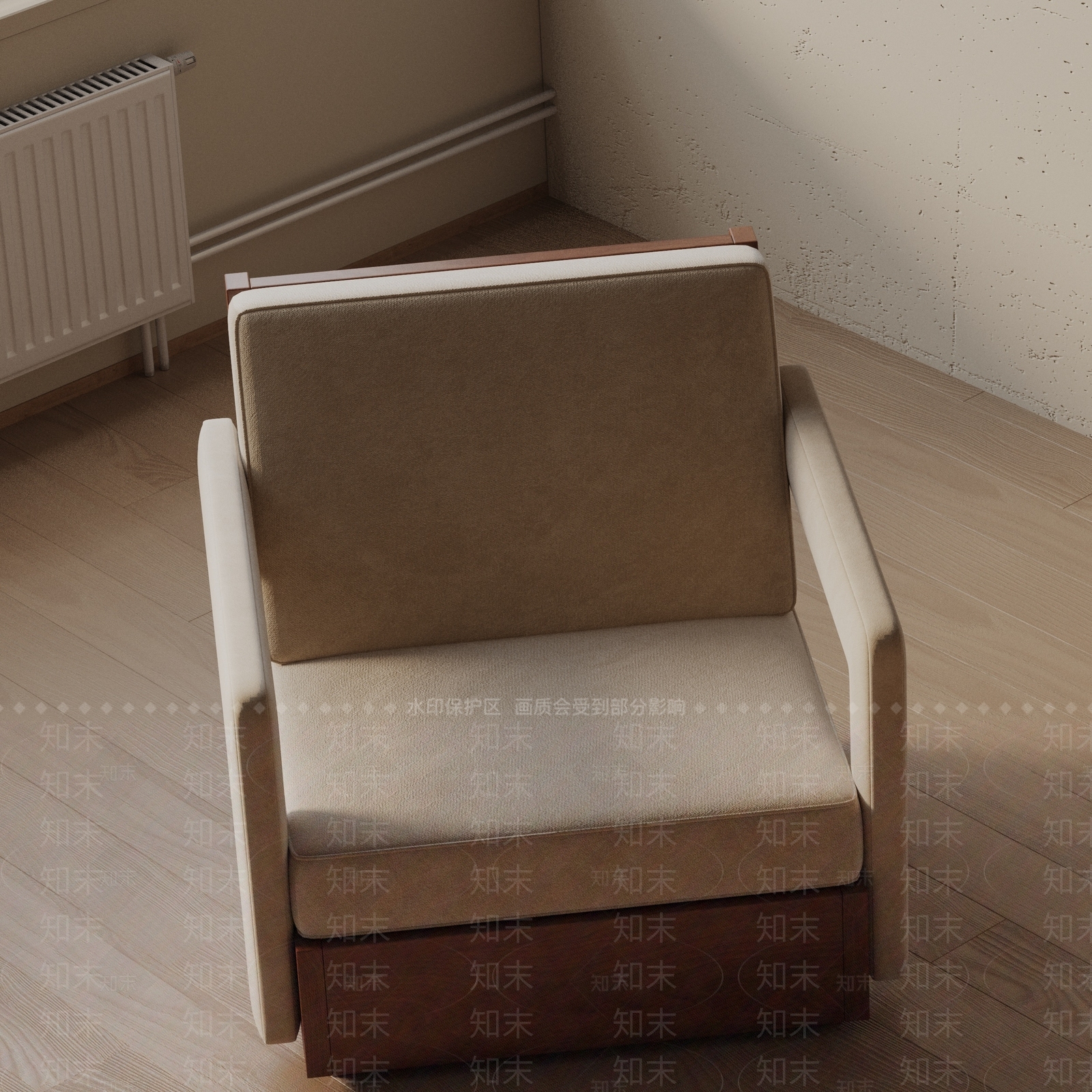 现代休闲椅3D模型下载【ID:1201797848】