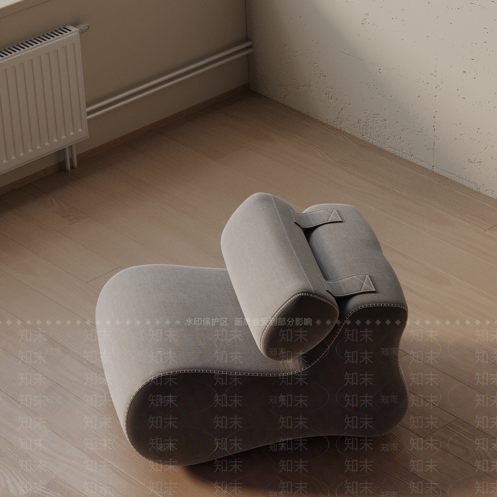 现代休闲椅3D模型下载【ID:1201798594】